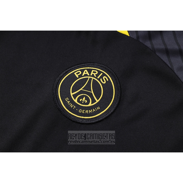 Chandal del Paris Saint-Germain Jordan Manga Corta 2023-2024 Negro - Pantalon Corto